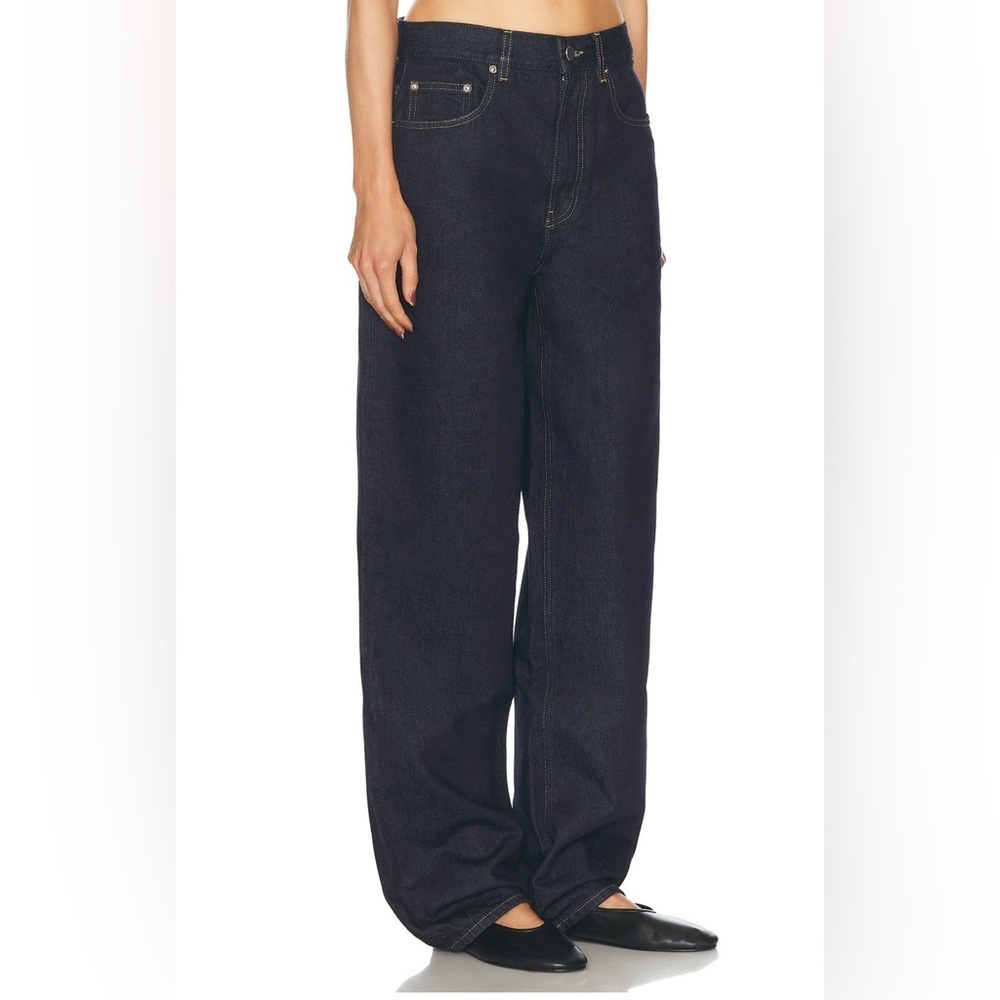 LOULOU STUDIO Samur 100% Organic Cotton Made in Italy Jeans Size 30 VGUC - Picture 3 of 13
